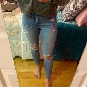 Madewell skinny jeans